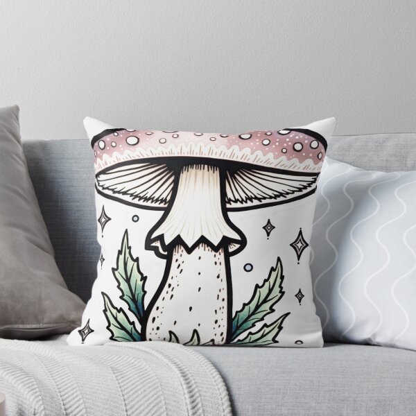 Item preview, Whimsical Toadstool Neo-Traditional Tattoo Flash designed and sold by Qubivibe.