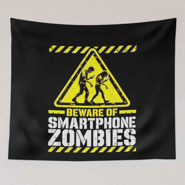 Artikelvorschau, Smartphone-Zombies und Ablenkung durchs Handy entworfen und verkauft von elderberry.