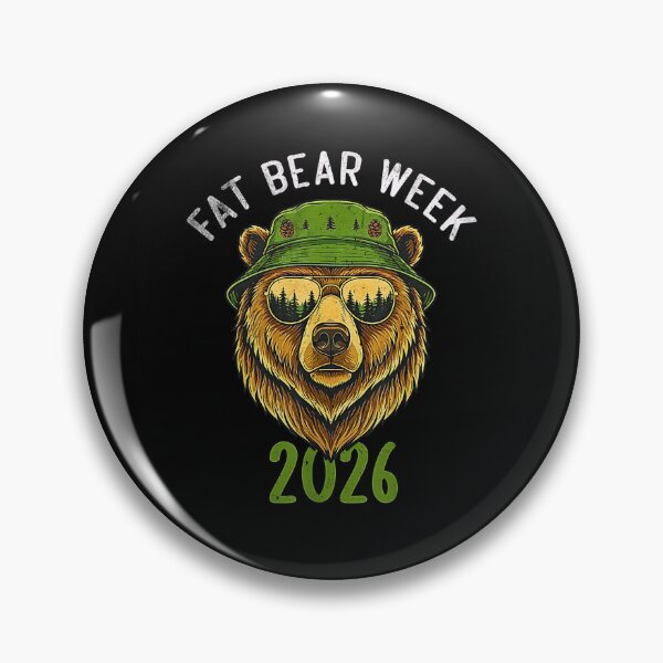 Item preview, Fat Bear Week 2026 Retro Bear Sunglasses Nature Lover designed and sold by Byhergawaa.