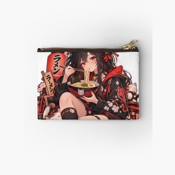 Item preview, Anime Ramen Cat Girl – Kawaii Japanese Food Anime designed and sold by DrMerlin.
