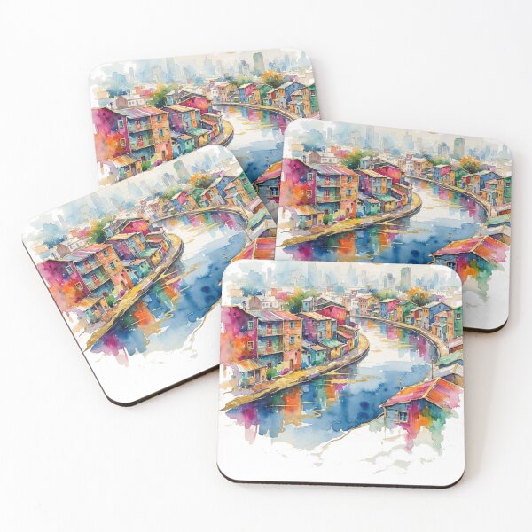 Item preview, Golden Path in Watercolor - Argentine Landscapes designed and sold by Esencia Argentina.