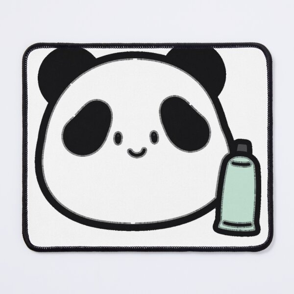 Item preview, Cute Chibi Panda Toothpaste Mint Condition Chewy Mandarin Sticker designed and sold by xiaoxiaochibi.