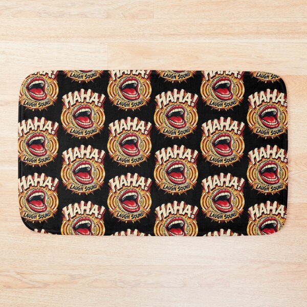 Item preview, HAHA Laugh Sound – Funny Retro Comic Pop Art Design designed and sold by chooseur1outfit.