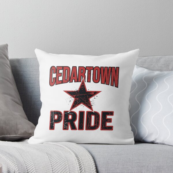 Item preview, Cedartown Pride T-Shirt | Vintage Hometown Tee | Red Black Star Shirt designed and sold by Infinite-Works.