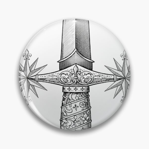 Item preview, Dagger Vintage Engraving Tattoo Design designed and sold by luisluisluis.