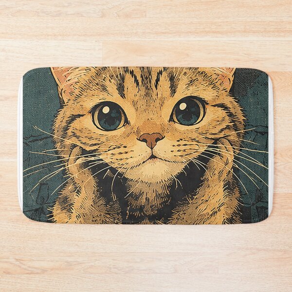 Item preview, Cute-Cat-Drawing designed and sold by Sukslancarjaya.