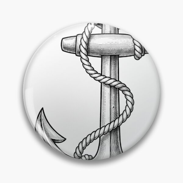 Item preview, Anchor Vintage Engraving Tattoo Design designed and sold by luisluisluis.