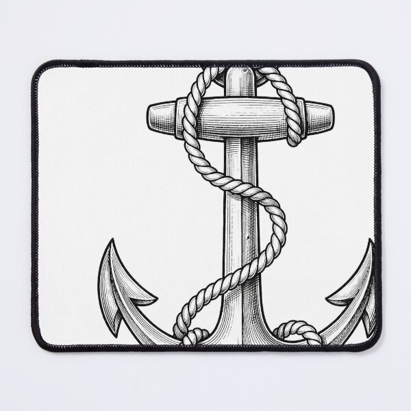 Item preview, Anchor Vintage Engraving Tattoo Design designed and sold by luisluisluis.