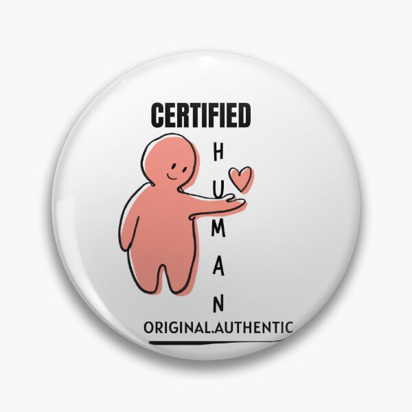 Item preview, Certified Human designed and sold by MhyRhiz.