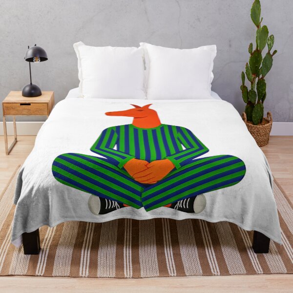 Item preview, Dinosaurio con pijama de rayas verdes y azules designed and sold by michplante60.
