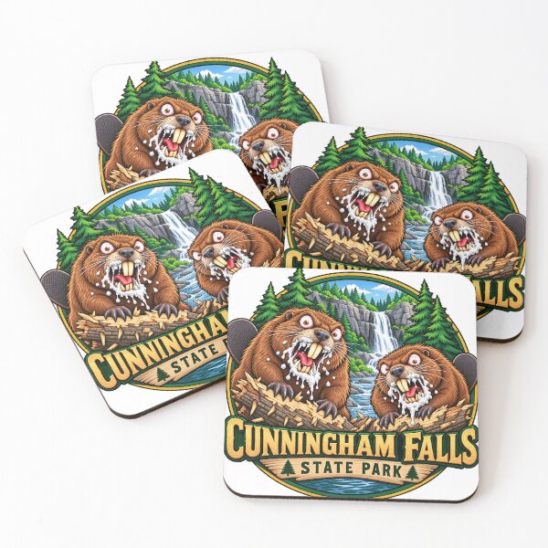 Item preview, Castores rabiosos de Maryland en Cunningham Falls designed and sold by rogerstrawberry.