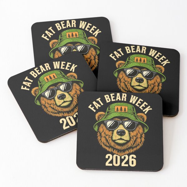Item preview, Fat Bear Week 2026 Retro Bear Sunglasses Nature Lover designed and sold by Byhergawaa.