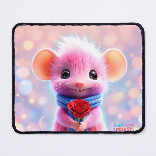 Item preview, PuppyBerry Mousy — A Rose for You designed and sold by PuppyBerry.