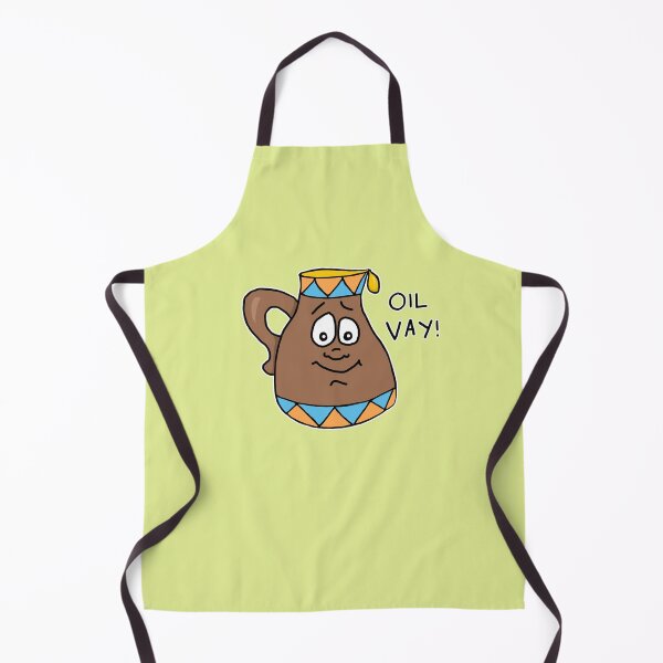 Item preview, Oil Vay Sticker | Funny Hanukkah Oil Jug Visual Pun designed and sold by MyxaART.