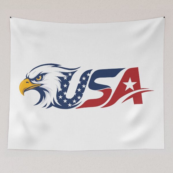 Item preview, Bald Eagle Head USA - Patriotic American designed and sold by Marshallamoakohene.