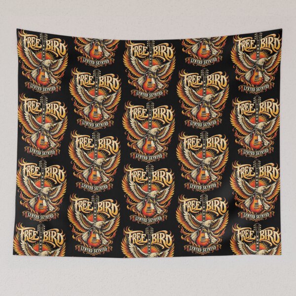 Item preview, Lynyrd Skynyrd Free Bird – Vintage Southern Classic Rock Art designed and sold by chooseur1outfit.