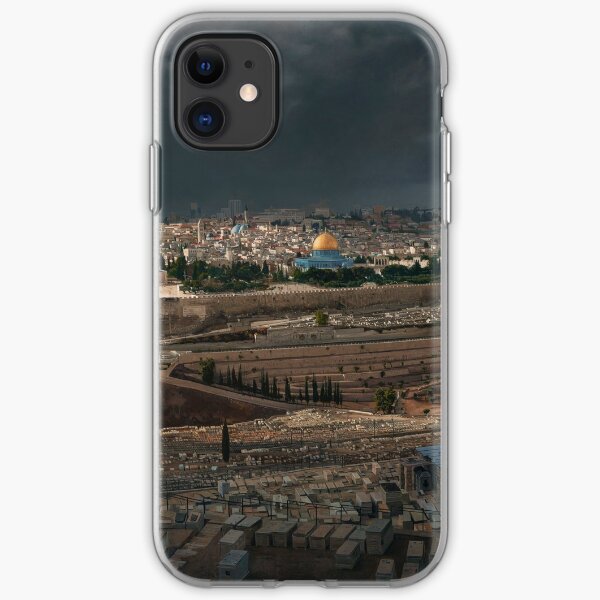 A Storm over Jerusalem iPhone Soft Case