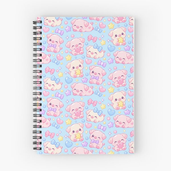 Item preview, Kawaii Gummy Piglet Candy Pattern designed and sold by Soft Berry Studio.