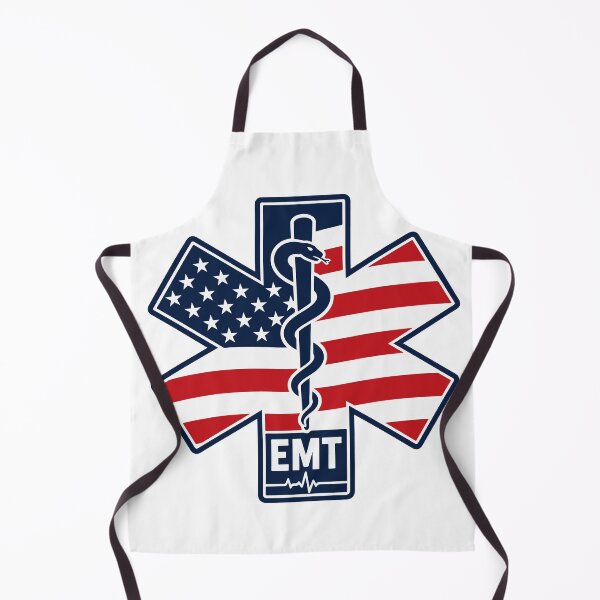 Artikelvorschau, Rettungssanitäter mit amerikanischer Flagge entworfen und verkauft von Marshallamoakohene.