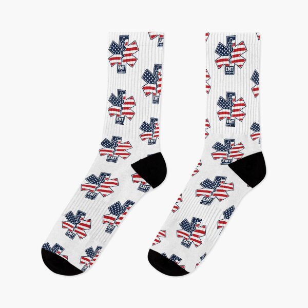 Item preview, American Flag EMT - Paramedic designed and sold by Marshallamoakohene.