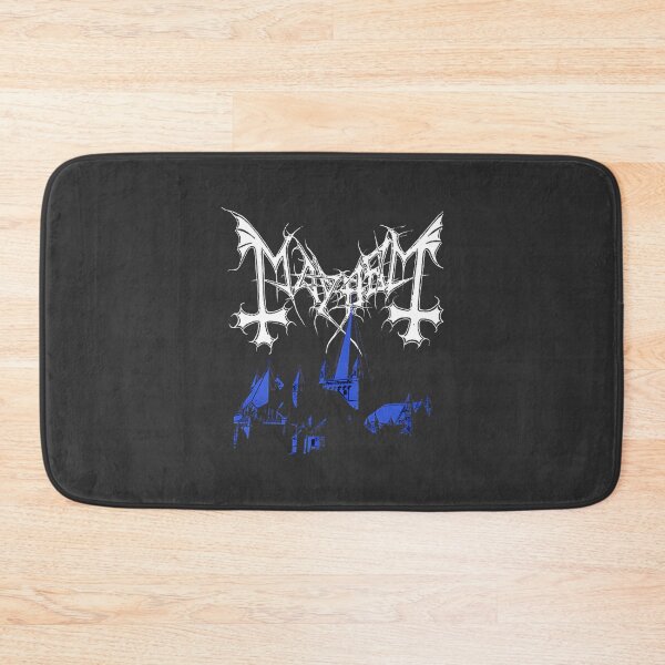 Artikelvorschau, Mayhem Norway Band Fanart Original Logo Inspired by De Mysteriis Dom Sathanas entworfen und verkauft von EdStuffs.