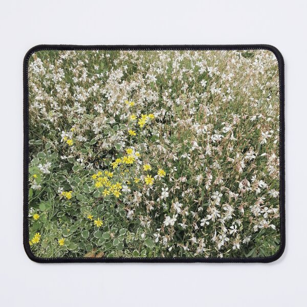 Item preview, White and Yellow Wildflower Meadow designed and sold by PhuongVoArt.
