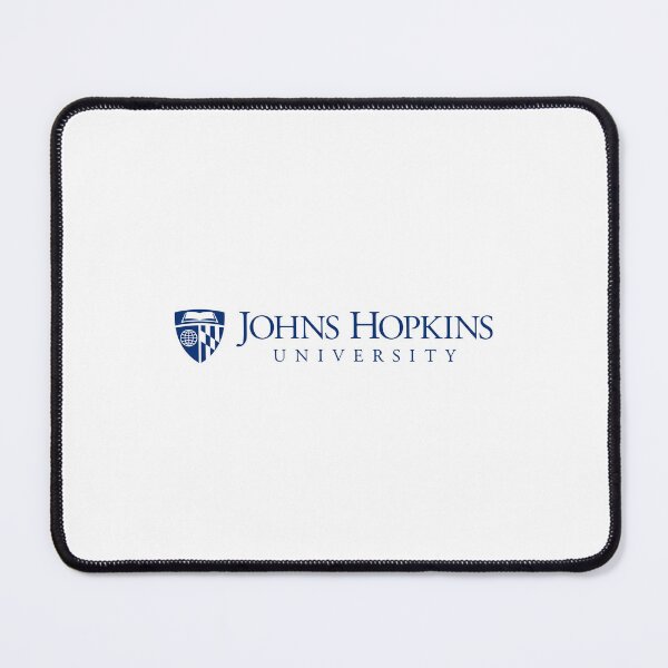 Item preview, Johns Hopkins University Logo Navy Blue Shield Wordmark designed and sold by Mayhew7.