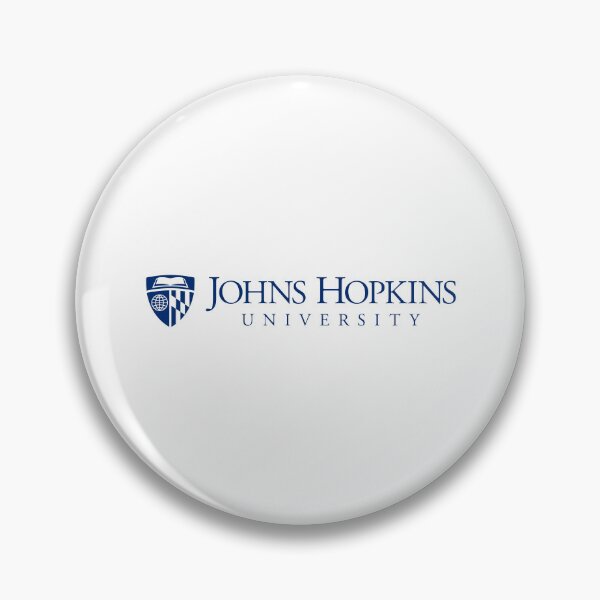 Item preview, Johns Hopkins University Logo Navy Blue Shield Wordmark designed and sold by Mayhew7.