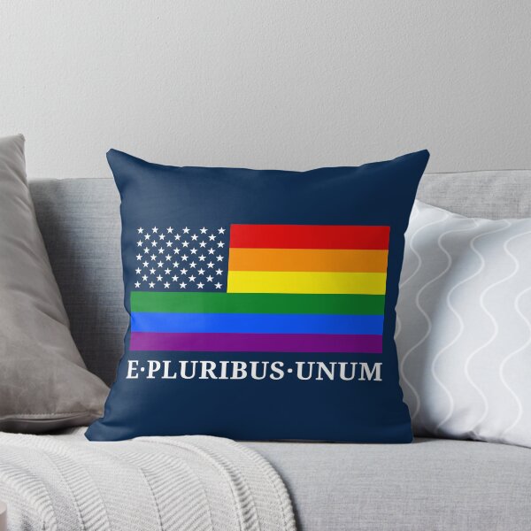 Item preview, Rainbow LGBTQ American Pride Diversity Flag Motto designed and sold by Digital Homestead.