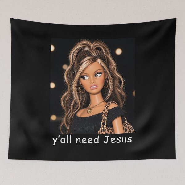 Item preview, Y'all Need Jesus Funny designed and sold by Hedoraxe.