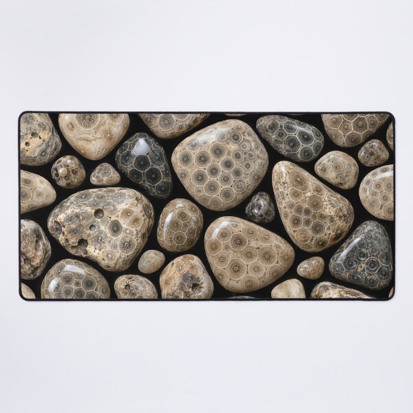 Item preview, Polished Michigan Petoskey Stone Collection designed and sold by Maria Dryfhout.