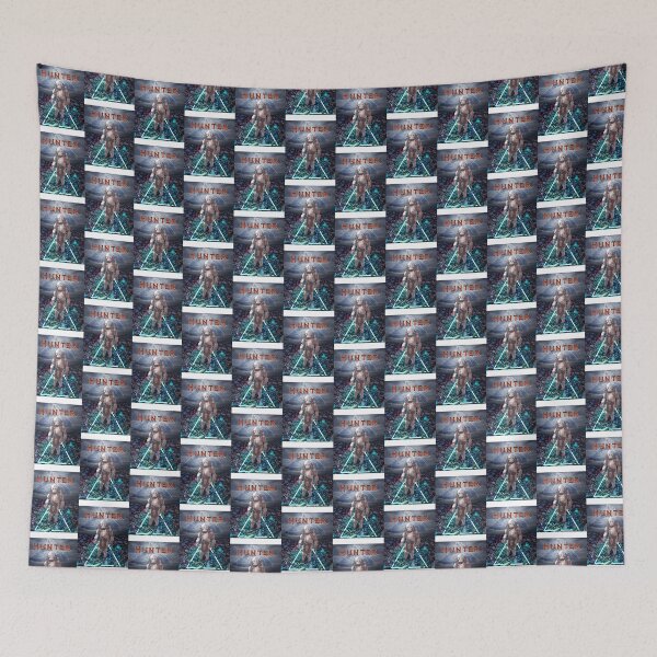 Item preview, Futuristic Hunter Sci-Fi Artwork with Cybernetic Elements designed and sold by CYBrand.