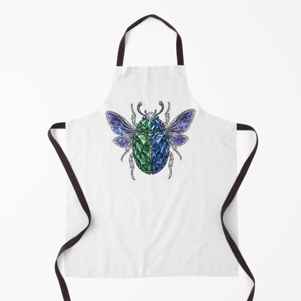 Item preview, Emerald Sapphire Galaxy Beetle Crystal Sticker - Dual Color Scarab designed and sold by Crystal Critters .