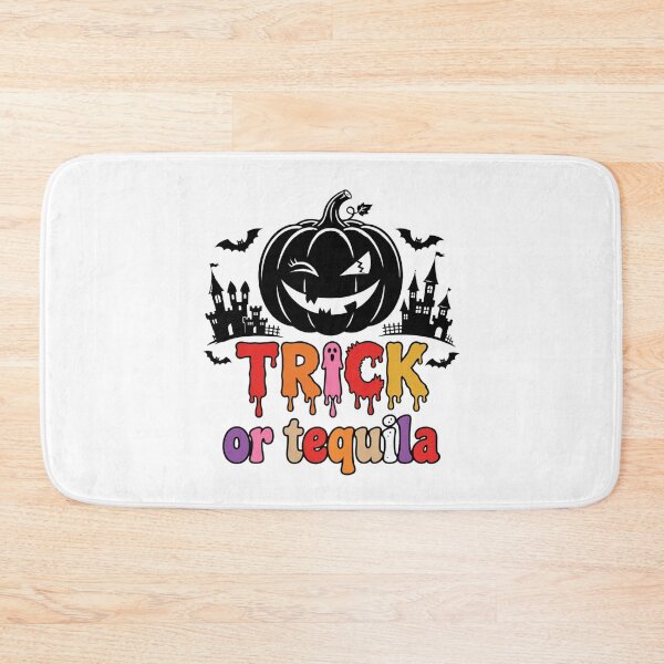 Item preview, Trick Or Tequila Funny Halloween Pumpkin Quote designed and sold by Custom Crest.