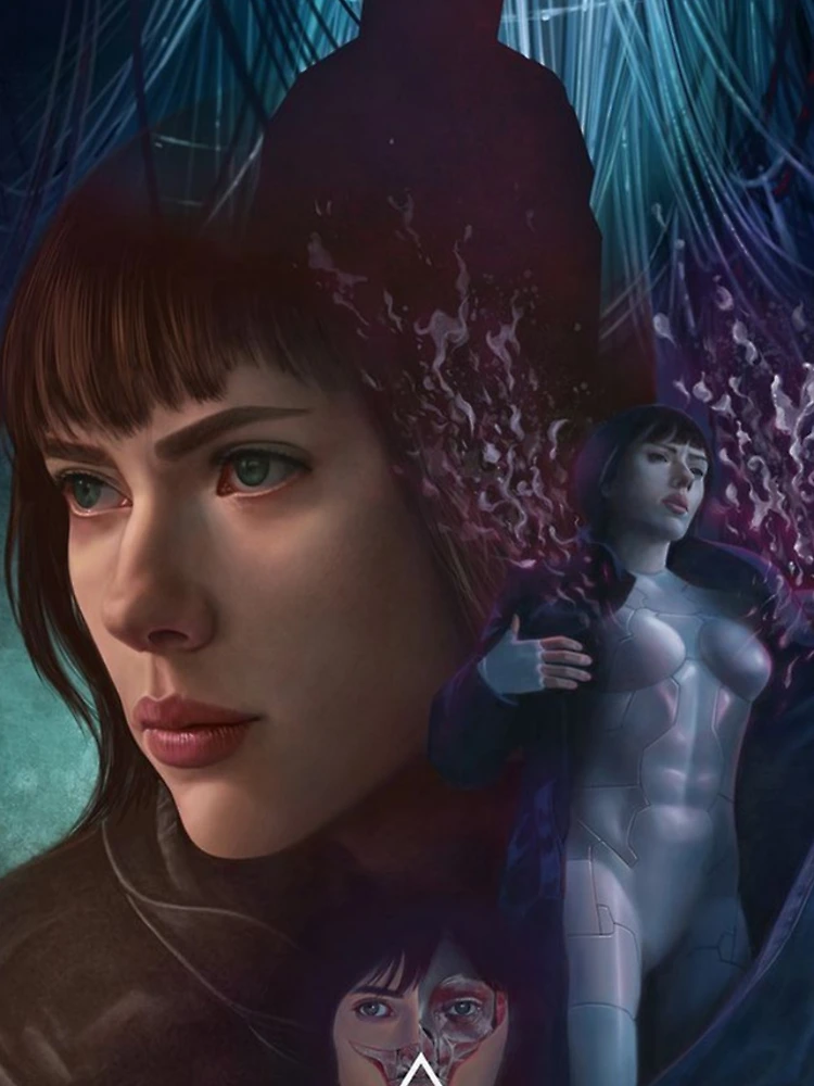 Thumbnail 4 of 4, iPhone Case, Ghost In The Shell designed and sold by WhimsySpore.
