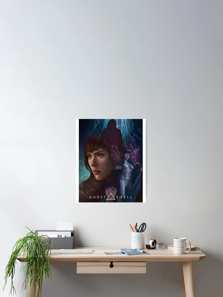 Thumbnail 2 of 3, Poster, Ghost In The Shell designed and sold by WhimsySpore.
