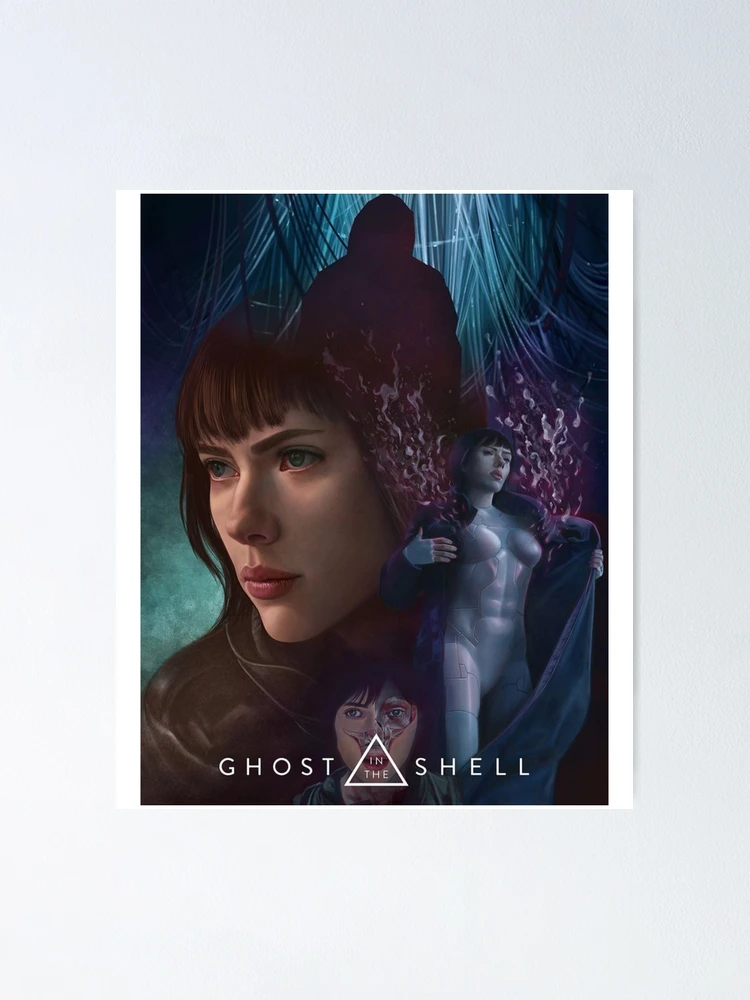 Thumbnail 1 of 3, Poster, Ghost In The Shell designed and sold by WhimsySpore.