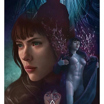 Artwork thumbnail, Ghost In The Shell by WhimsySpore
