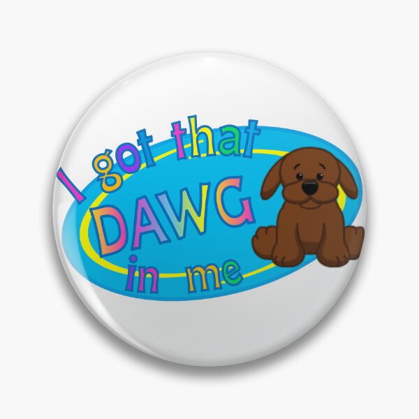 Item preview, I got that DAWG in me - Webkinz Chocolate Lab designed and sold by Lizzybee.art.
