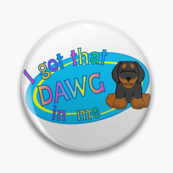 Item preview, I got that DAWG in me - Webkinz Dachshund  designed and sold by Lizzybee.art.