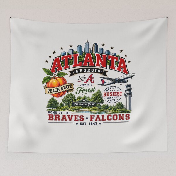 Artikelvorschau, Atlanta Falcon entworfen und verkauft von Psychweet.