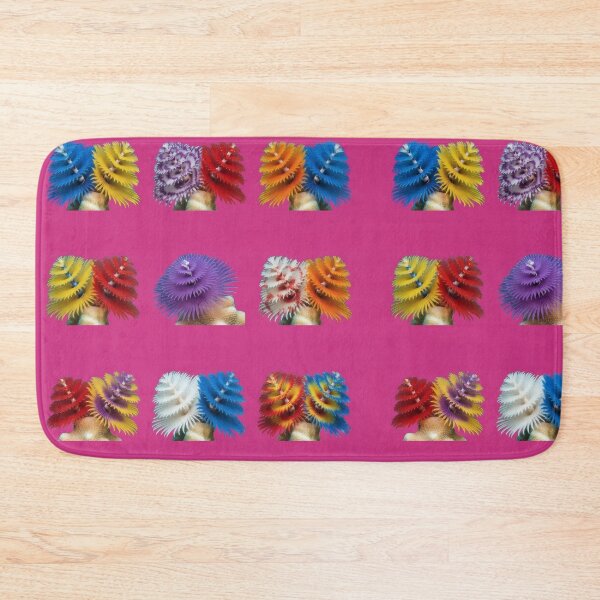 Item preview, Christmas Tree Worm – Bold Rainbow Reef Pattern designed and sold by Helt-enkelt.