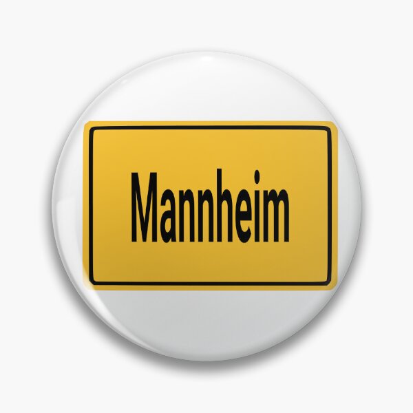 Item preview, Mannheim town sign designed and sold by LayersDesign.