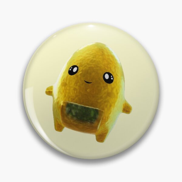 Aperçu de l'œuvre Sprite d'onigiri doré de Fortnite créée et vendue par Pine & Pixels.