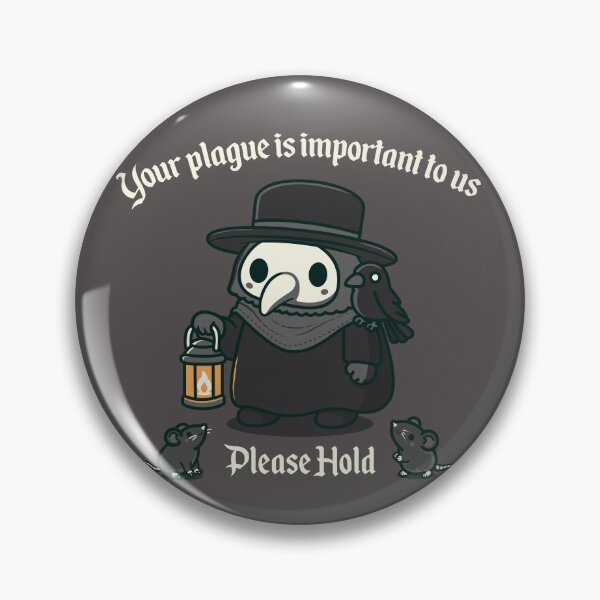 Item preview, Plague Doctor with Crows and Rats Medieval London designed and sold by therocketman.