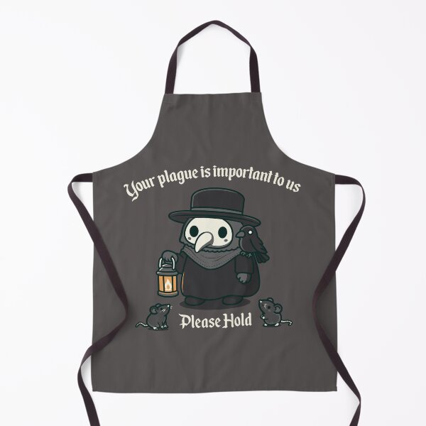 Item preview, Plague Doctor with Crows and Rats Medieval London designed and sold by therocketman.