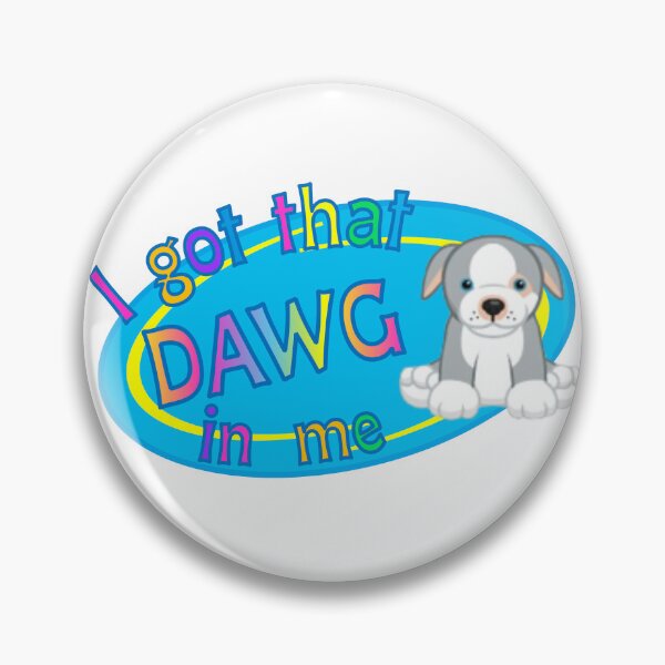Item preview, I got that DAWG in me - Webkinz pitbull puppy designed and sold by Lizzybee.art.
