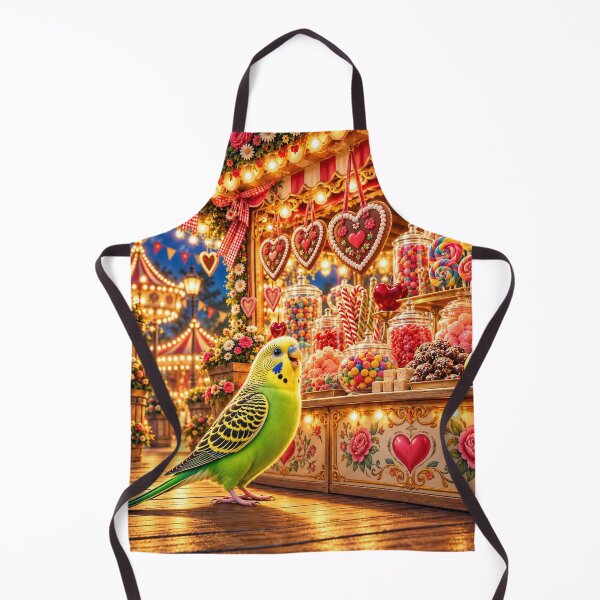 Item preview, Mucki the Budgie in the Land of Sweet Dreams designed and sold by LegademaArt.