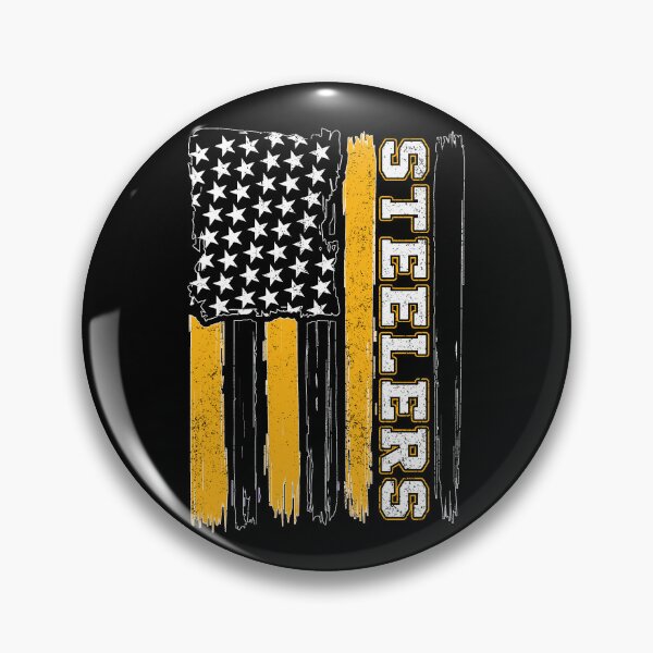 Item preview, Vintage Steelers US Flag Distressed Football Team Spirit designed and sold by RockTheFeal.