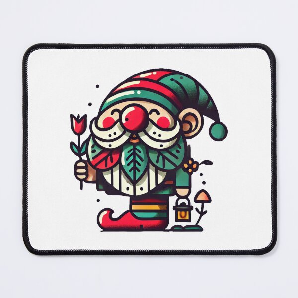 Item preview, Cute Garden Gnome Folk Art designed and sold by SailWolf--.